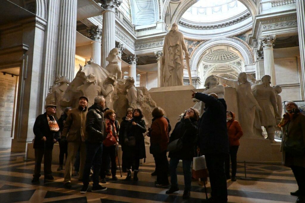 Visite guidée du Pantheon à Paris Décembre 2023