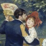 Renoir : danse à la campagne (détail)