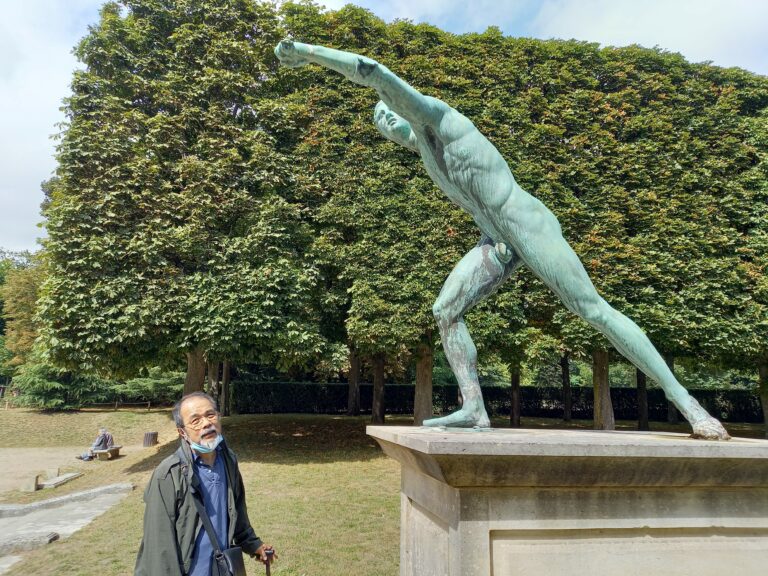 Toschi au parc de Sceaux en 2021